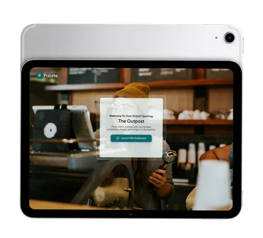 iPad — kitchen display (KDS)