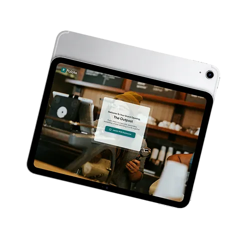 iPad — your register