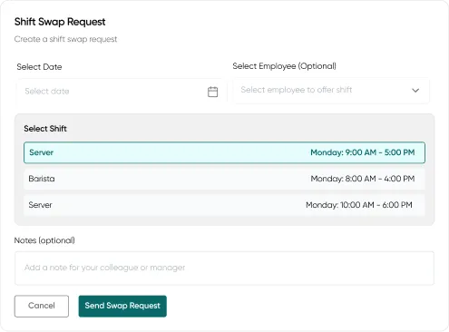 Staff & Scheduling